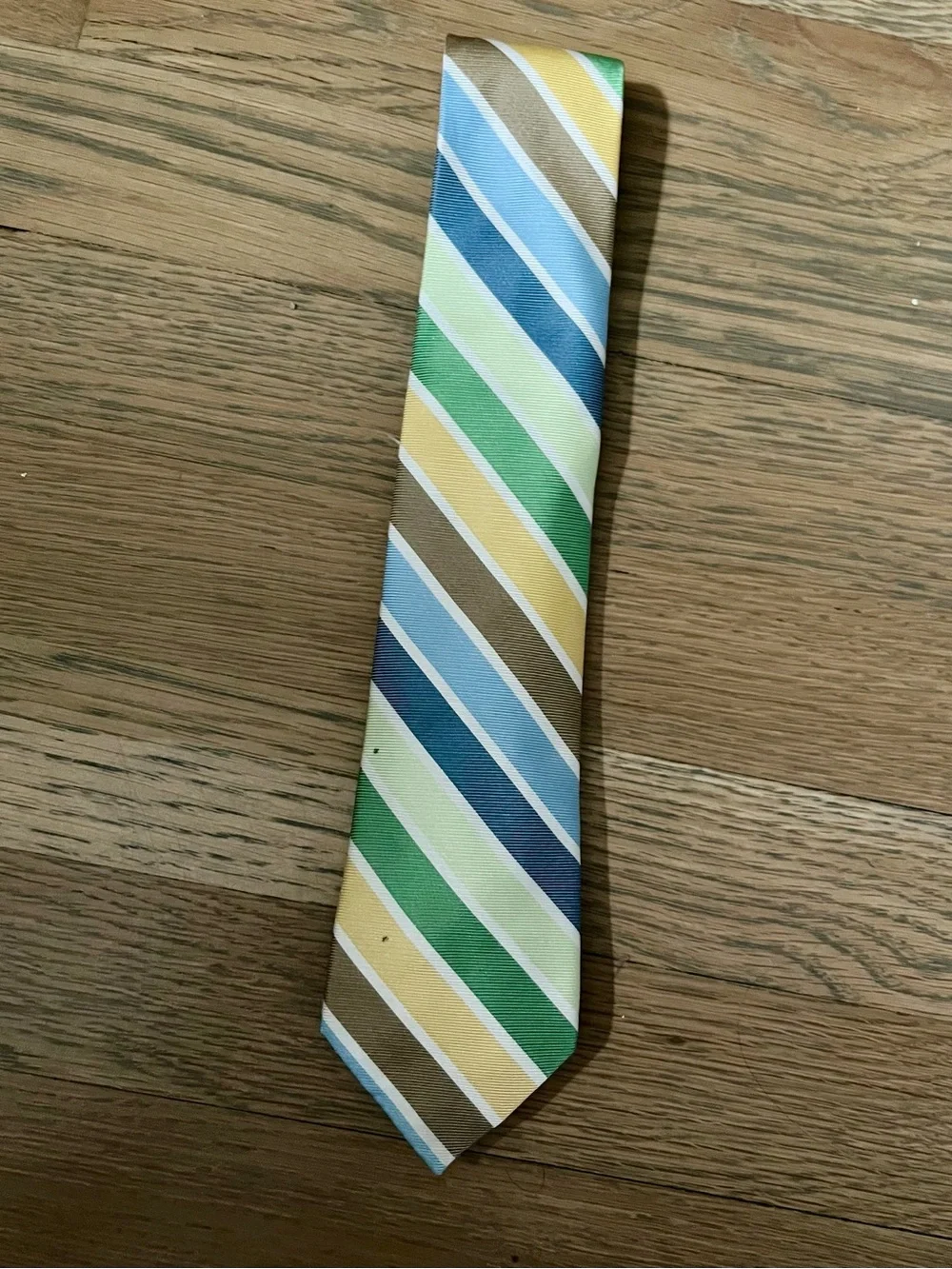 The Children’s Place Boys Multi-Color Striped Tie. Size 8-14.